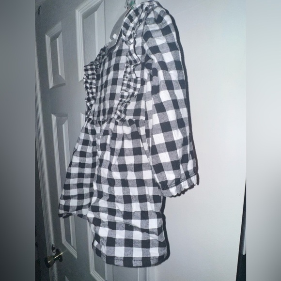 WonderNation 6-9Months Cotton Plaid Dress with tight Outfit 2 Piece Set NWT - Picture 6 of 14